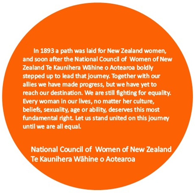 NCWNZ disk for public sculpture 1001 Spheres