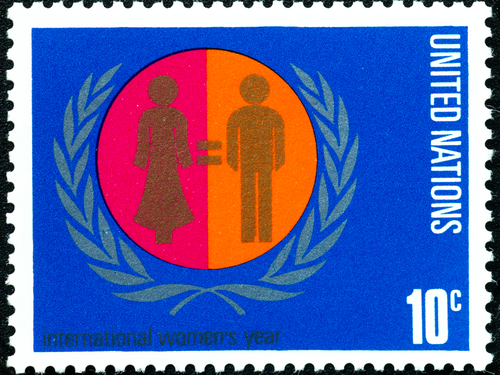 UN 1975 Postage Stamp for Intl Women's Year