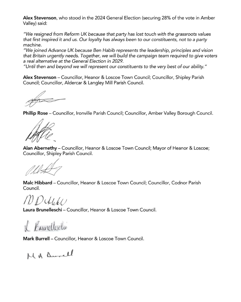 Advance UK regional and branch development letter – page 2