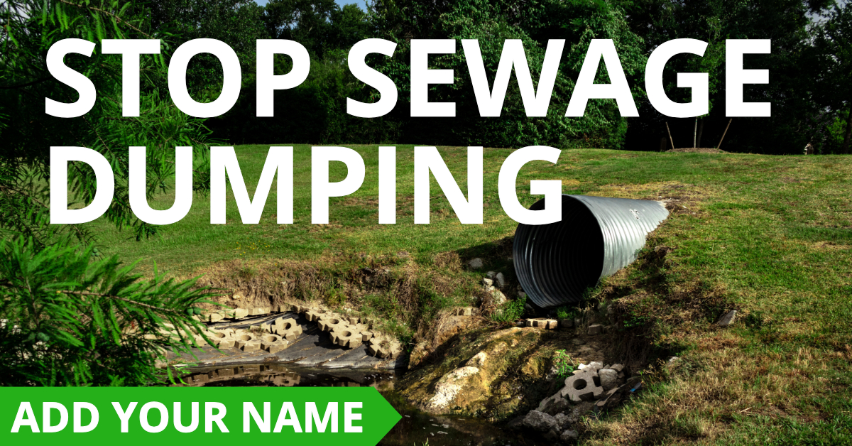 Stop Sewage Dumping