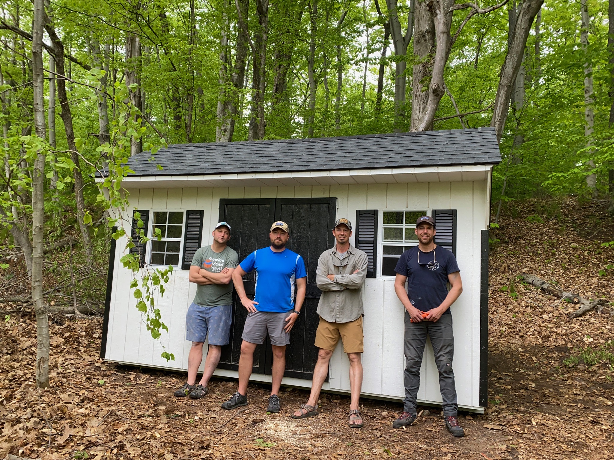Shed crew