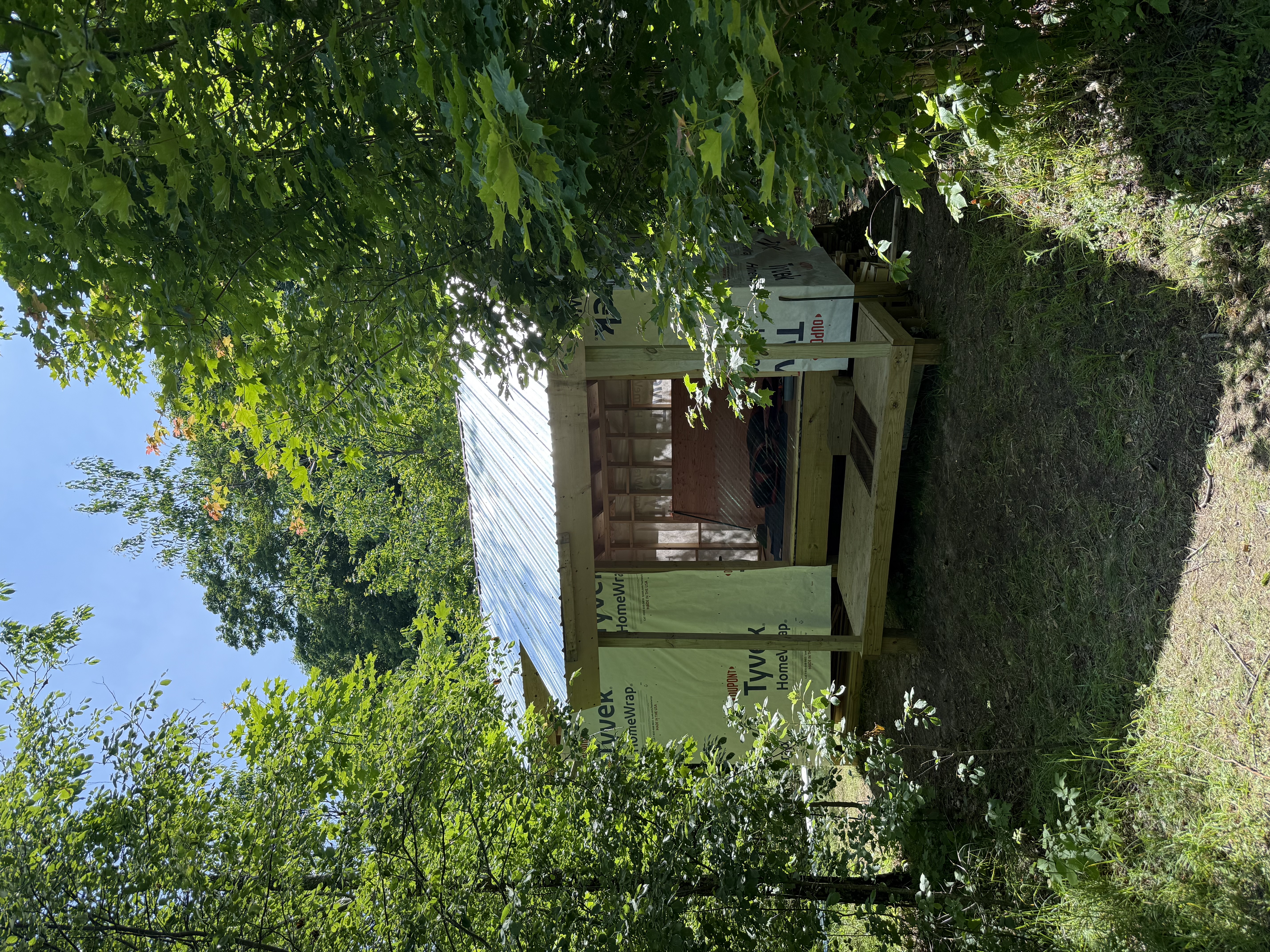 Shelter roofing