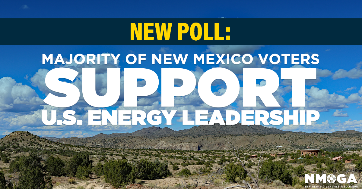 New Poll Majority of New Mexico Voters Support U.S. Energy Leadership