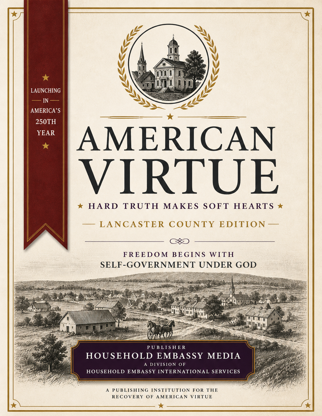 American Virtue Premier Issue cover