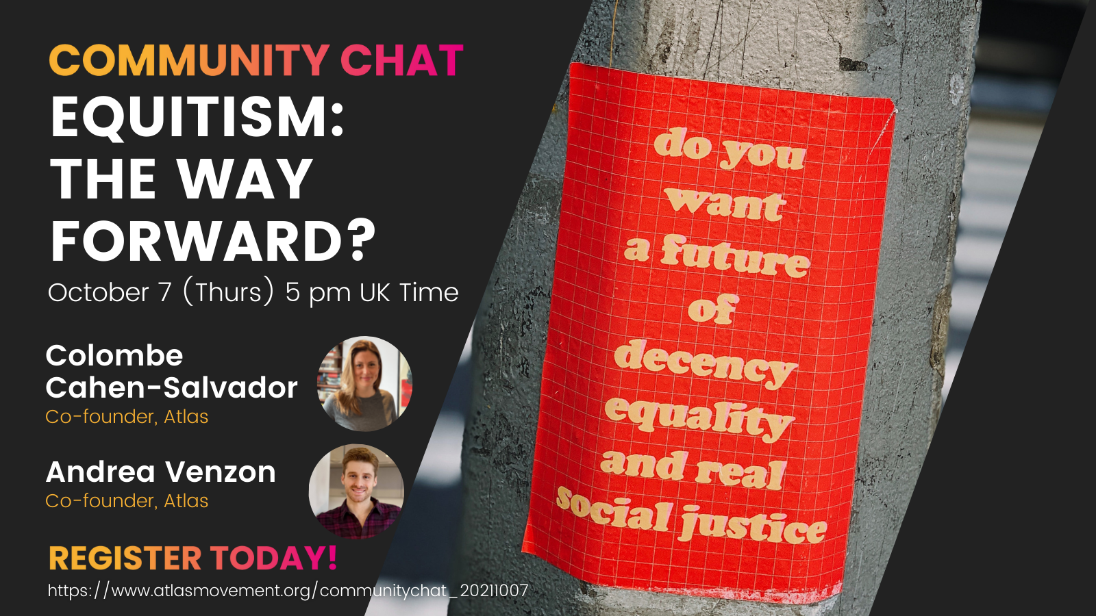 Community Chat | Equitism: the way forward? - Atlas