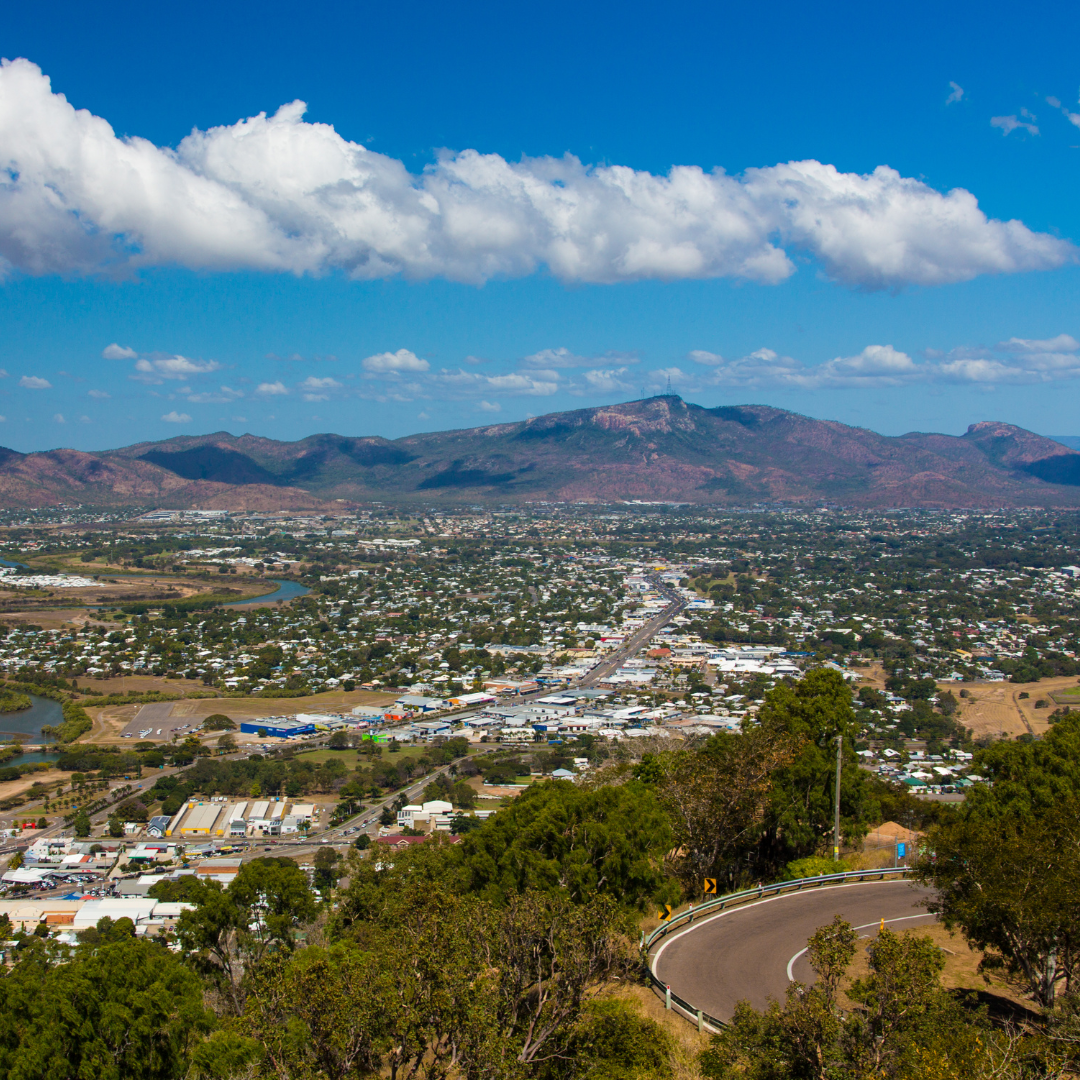 Townsville arial shot