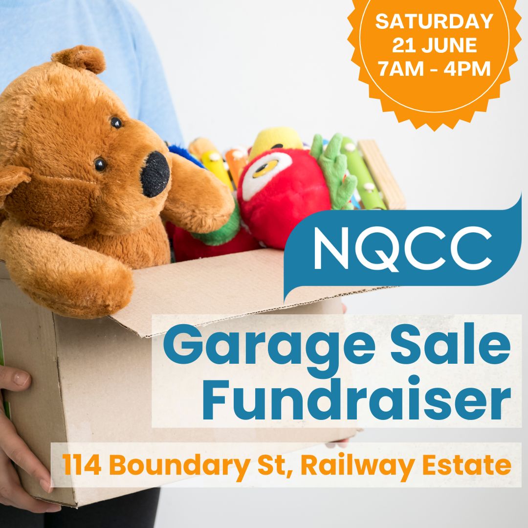 Banner for the garage sale