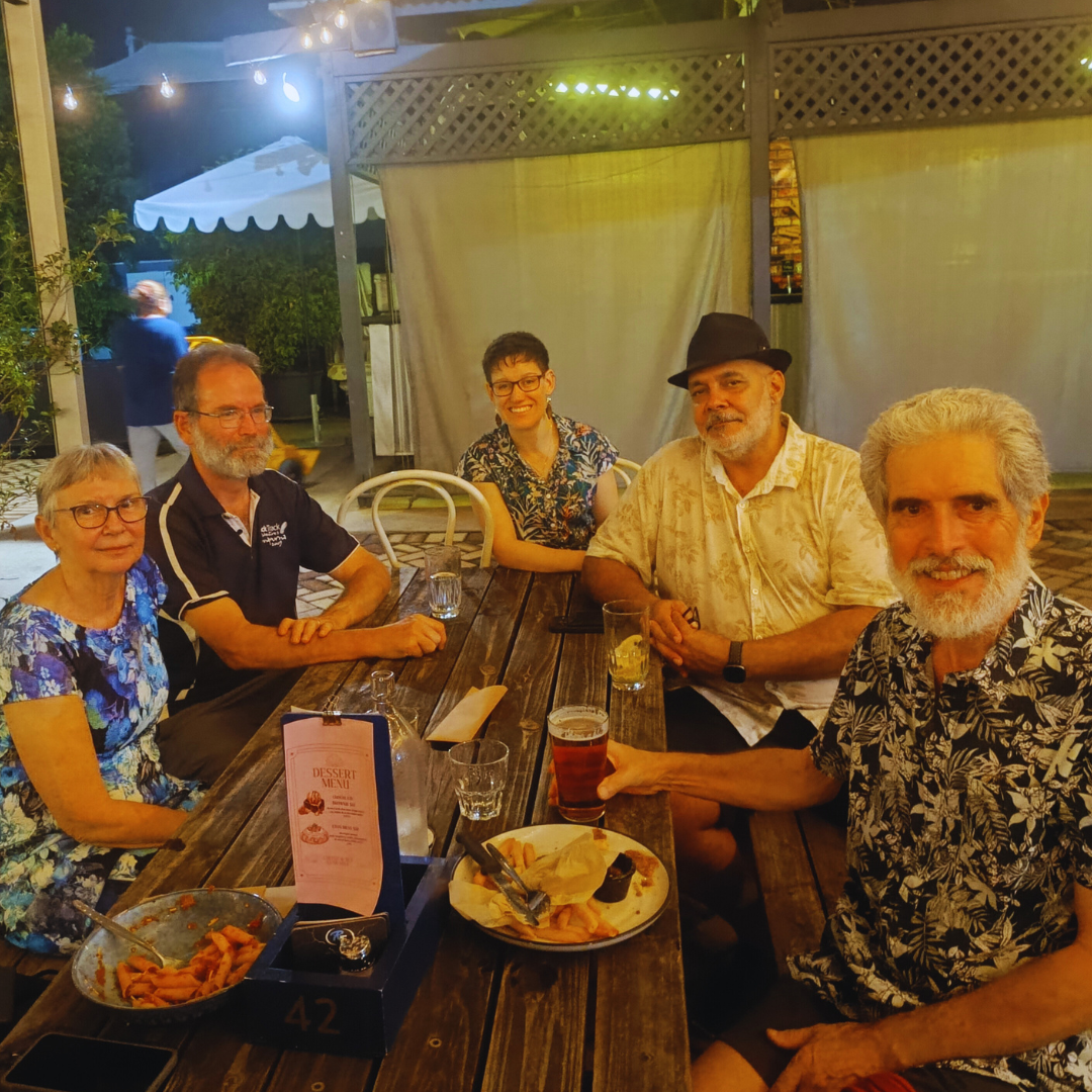 Group at green drinks