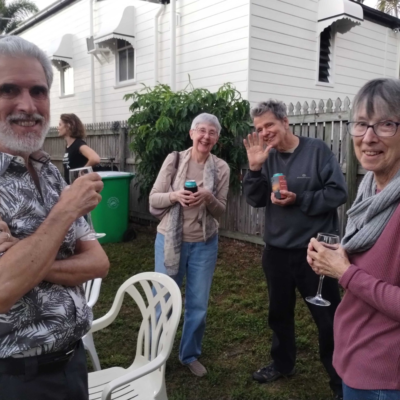 Group at members event