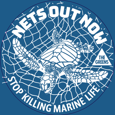 Nets Out Now round sticker