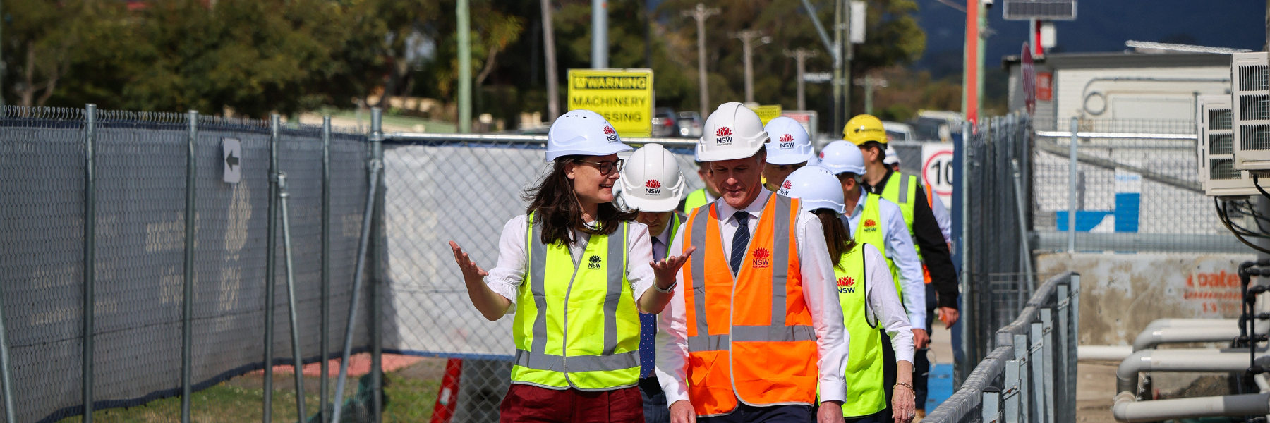 Chris Minns and Katelin McInerney David Berry Hospital