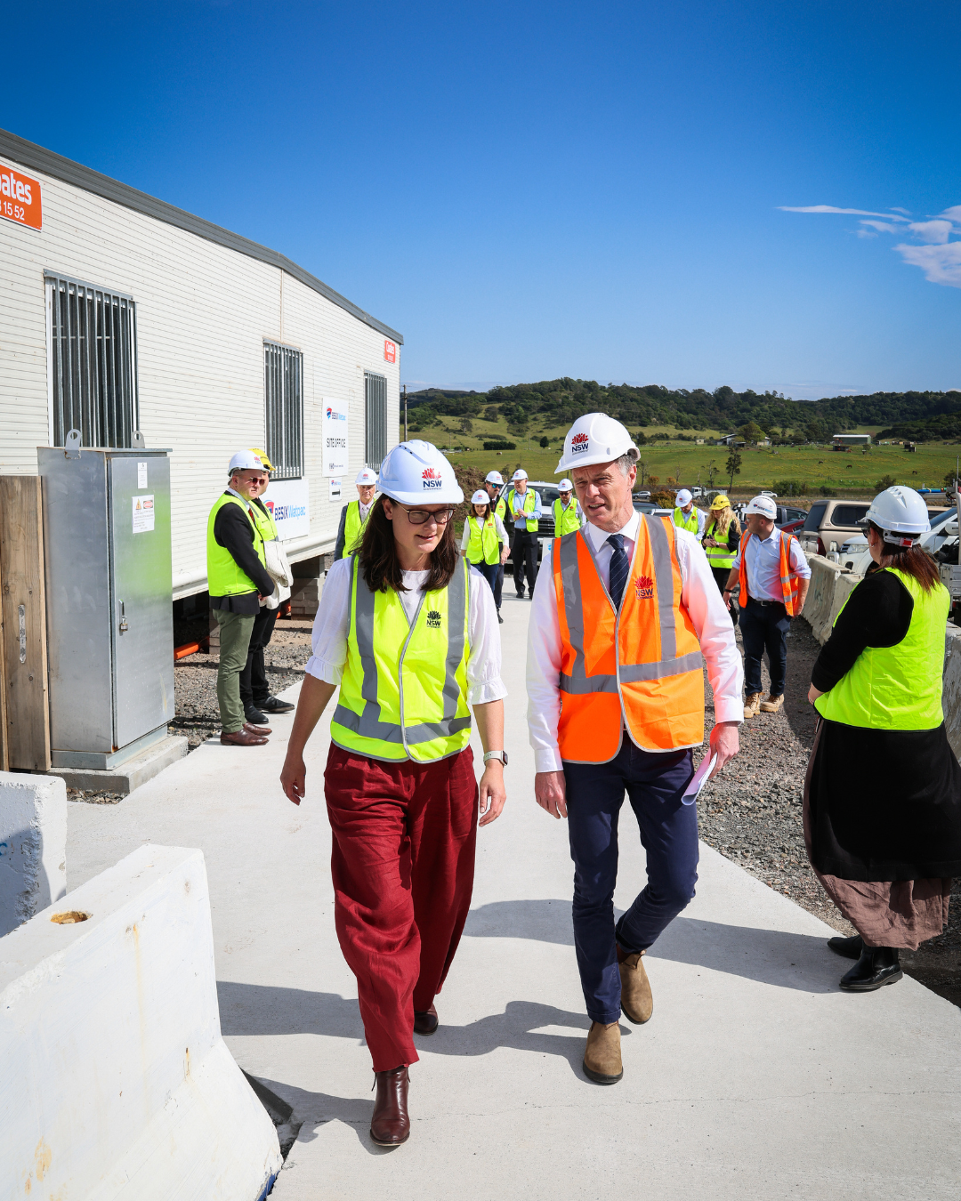 Chris Minns and katelin David Berry hospital