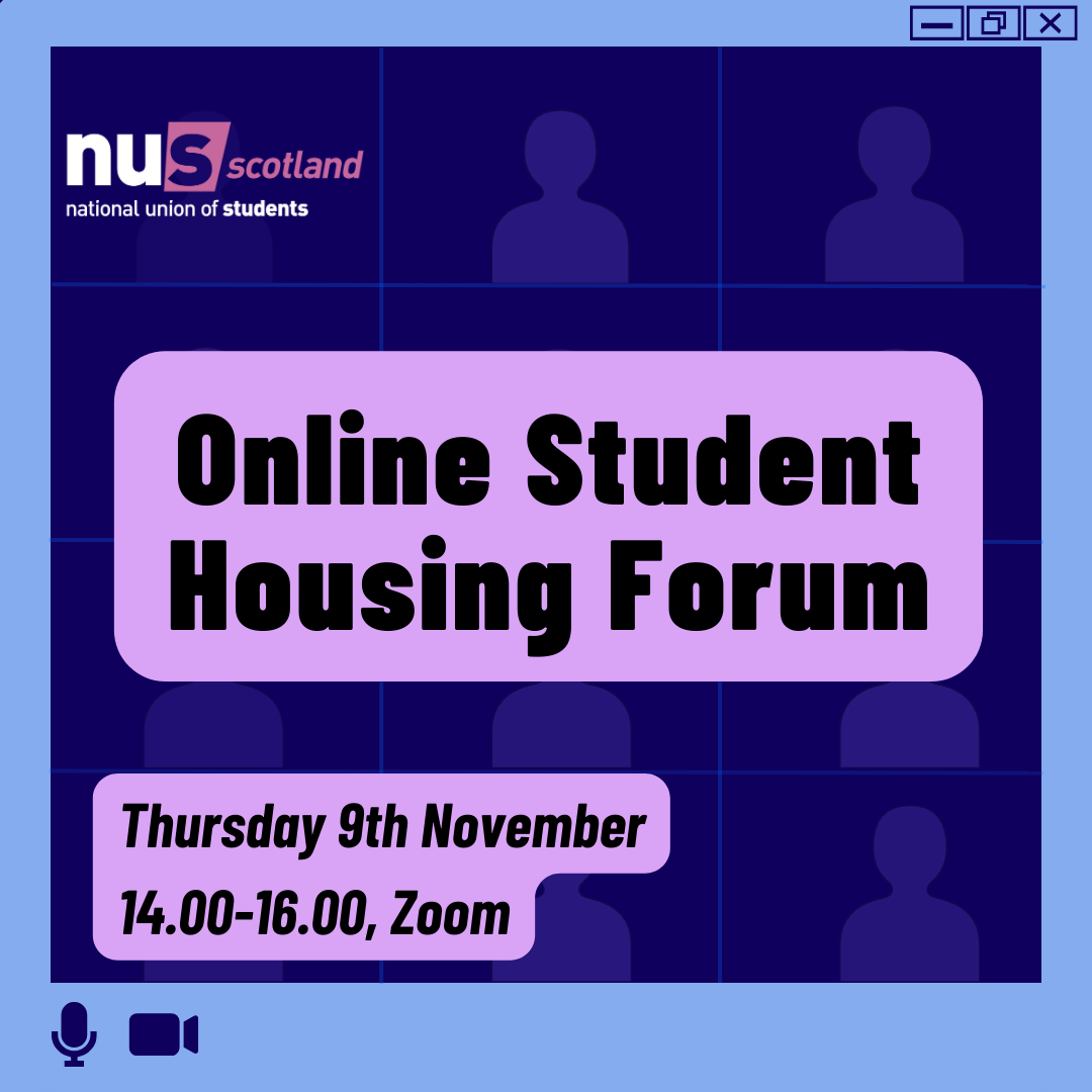 Online Student Housing Forum NUS Scotland