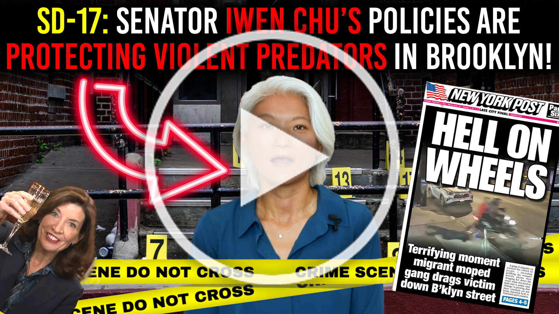 🚨She’s Kathy Hochul’s Gun Control Leader in the Senate…