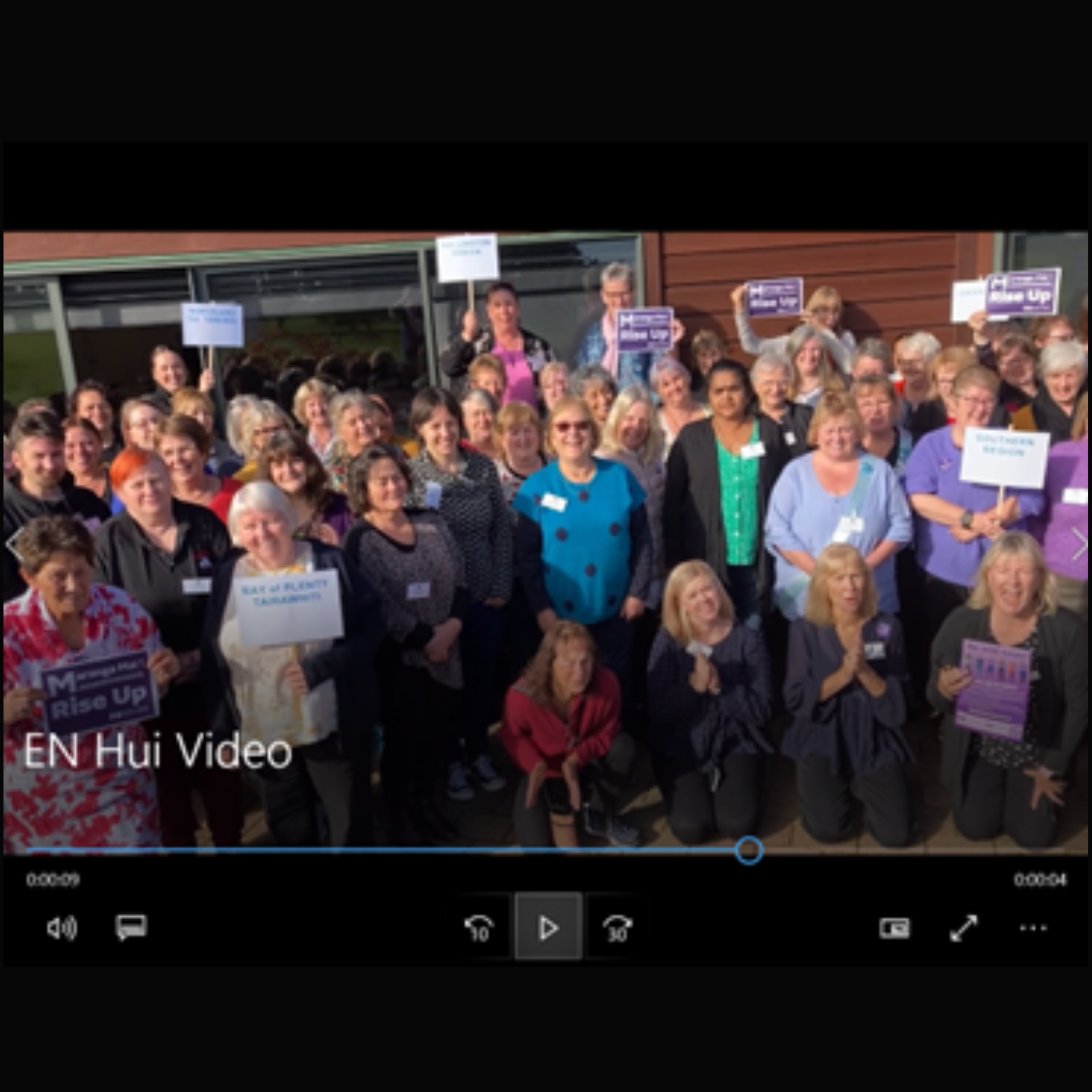Gisborne Health and Safety Strike Maranga Mai