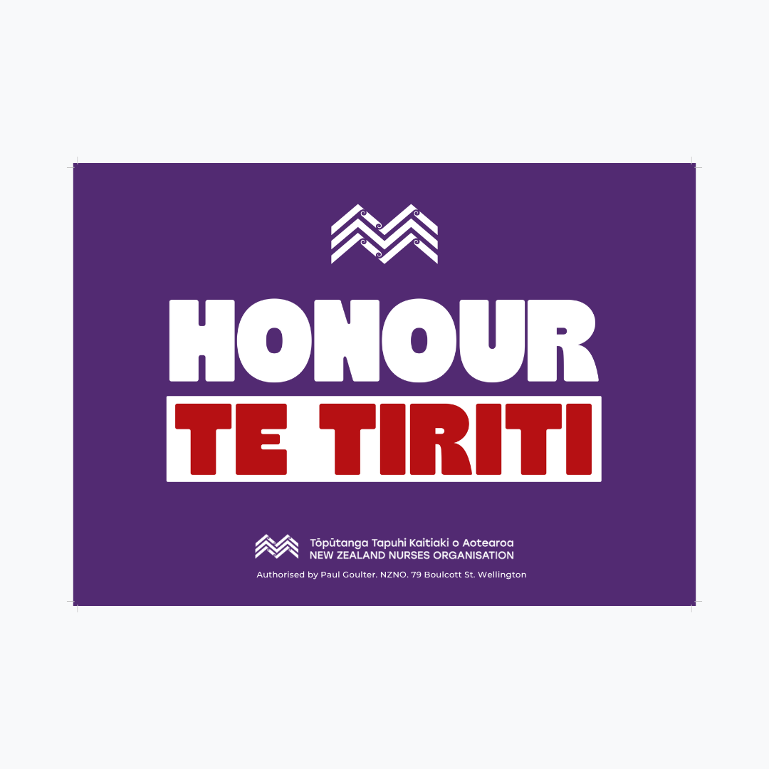 A3 Honour Te Tiriti Poster