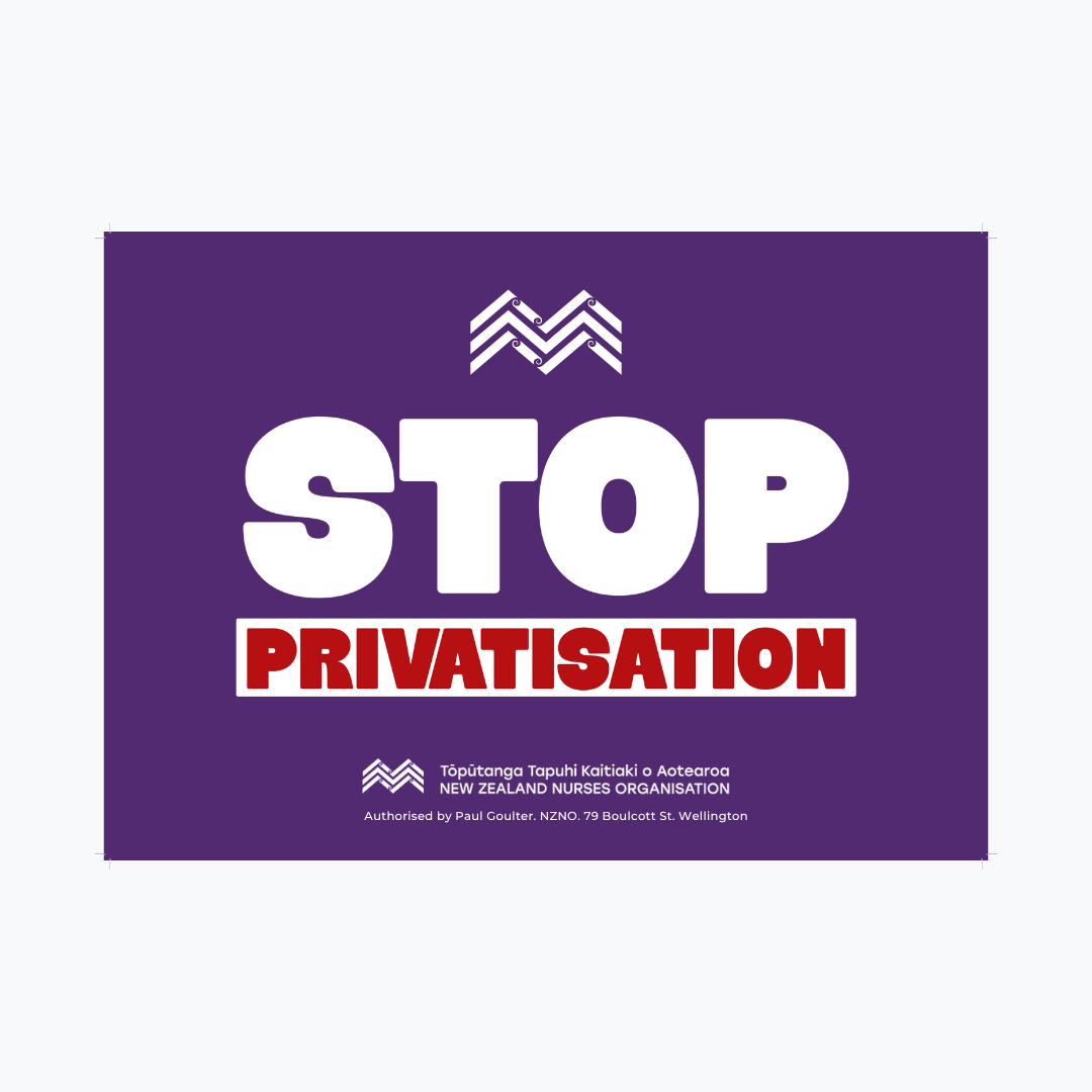 A3 Stop Privatisation Poster