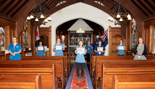 Photo of Nicky and her colleagues