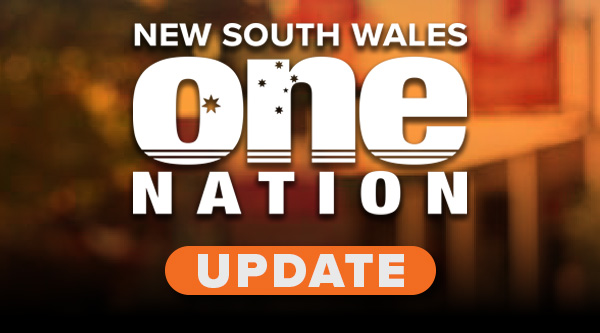 One Nation Victoria Update