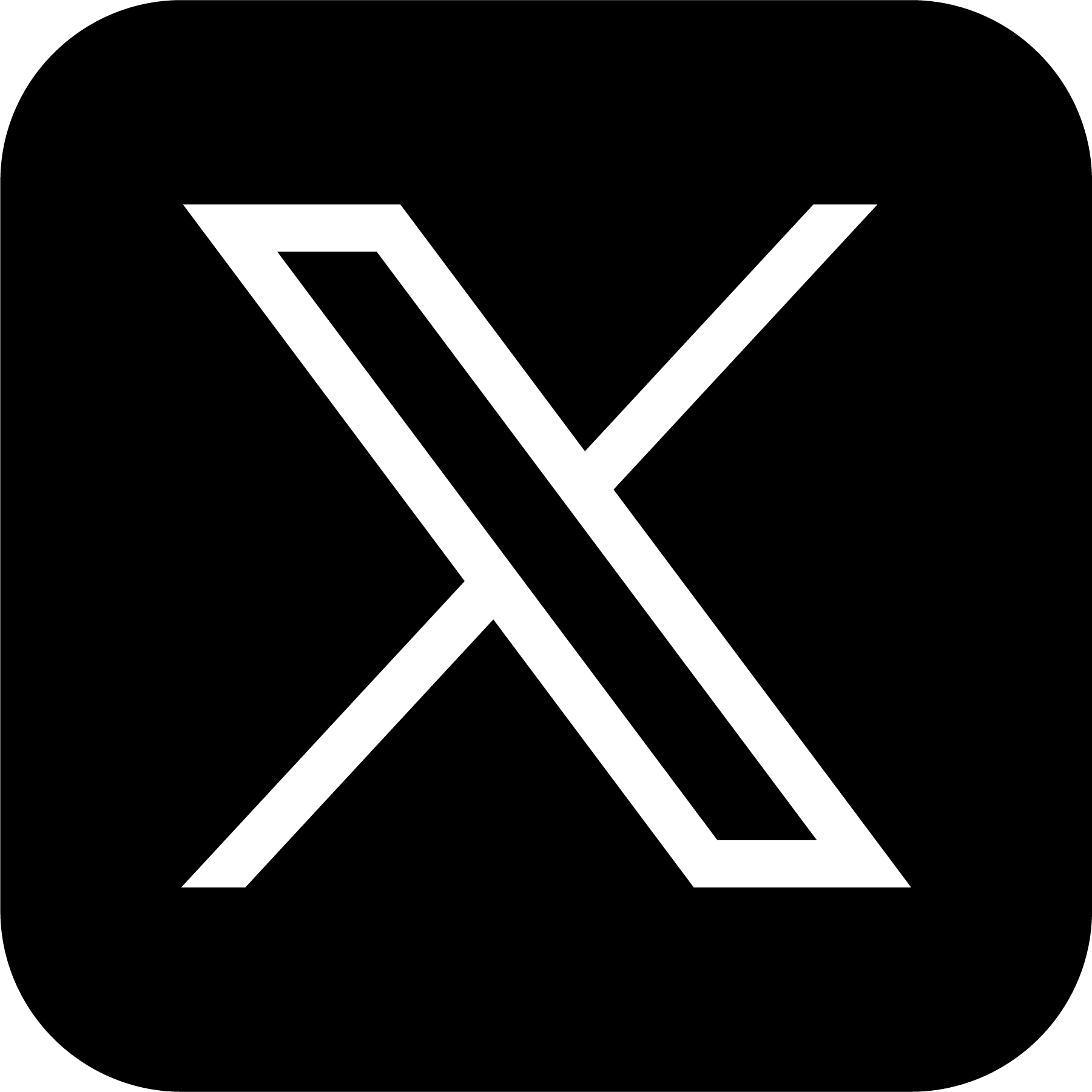 [x, formerly twitter, icon]