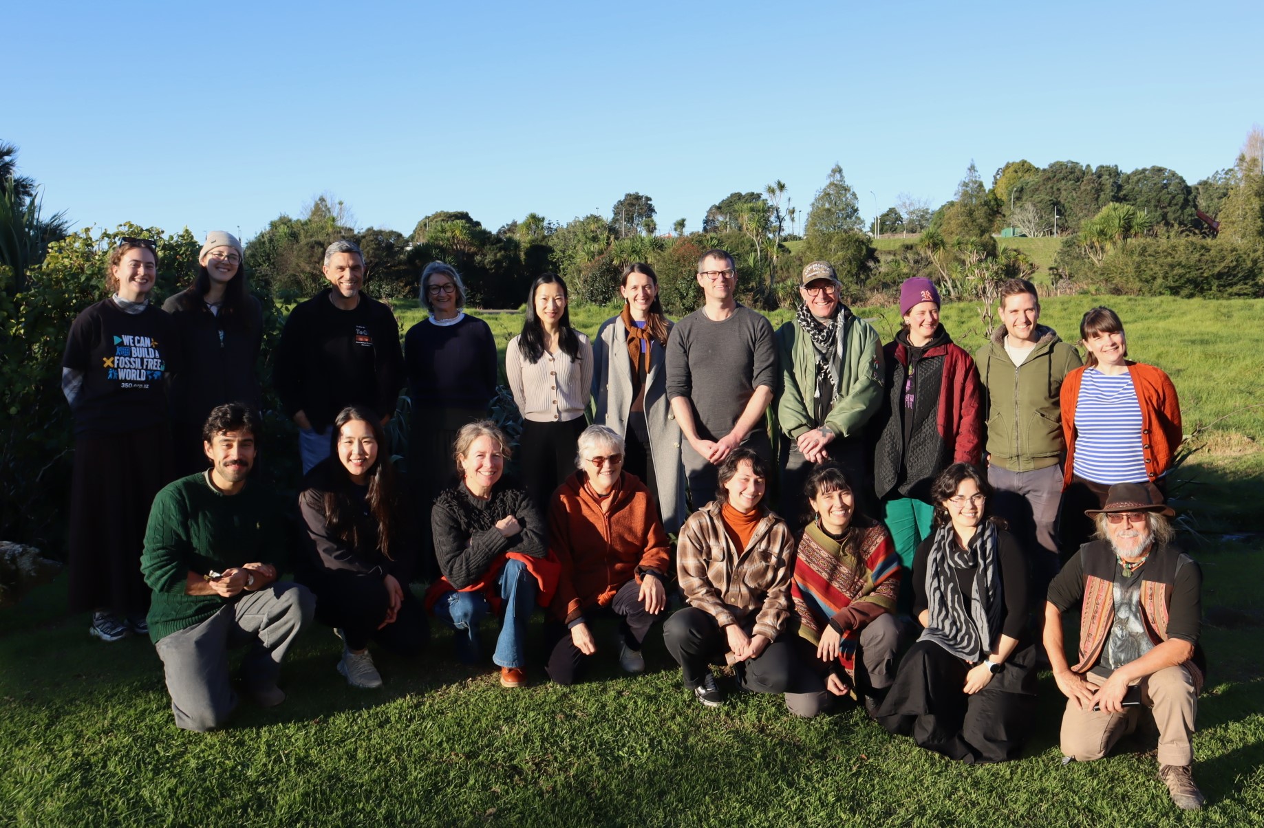 Together at Te Noho Kotahitanga Marae