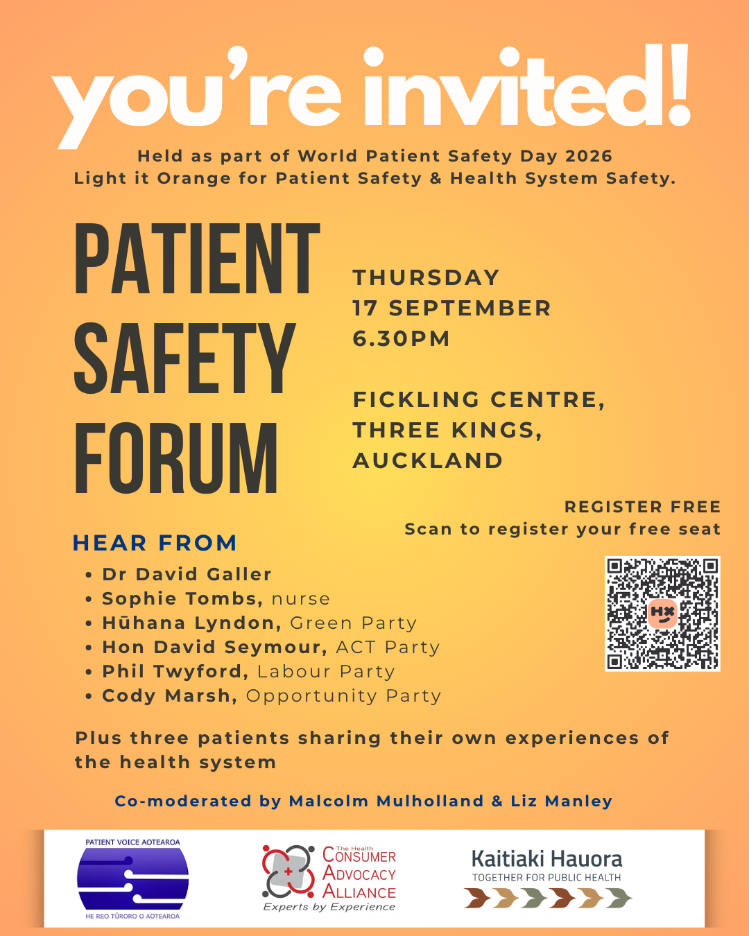 Patient safety day flyer