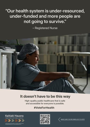 One of the posters produced by Kaitiaki Hauora