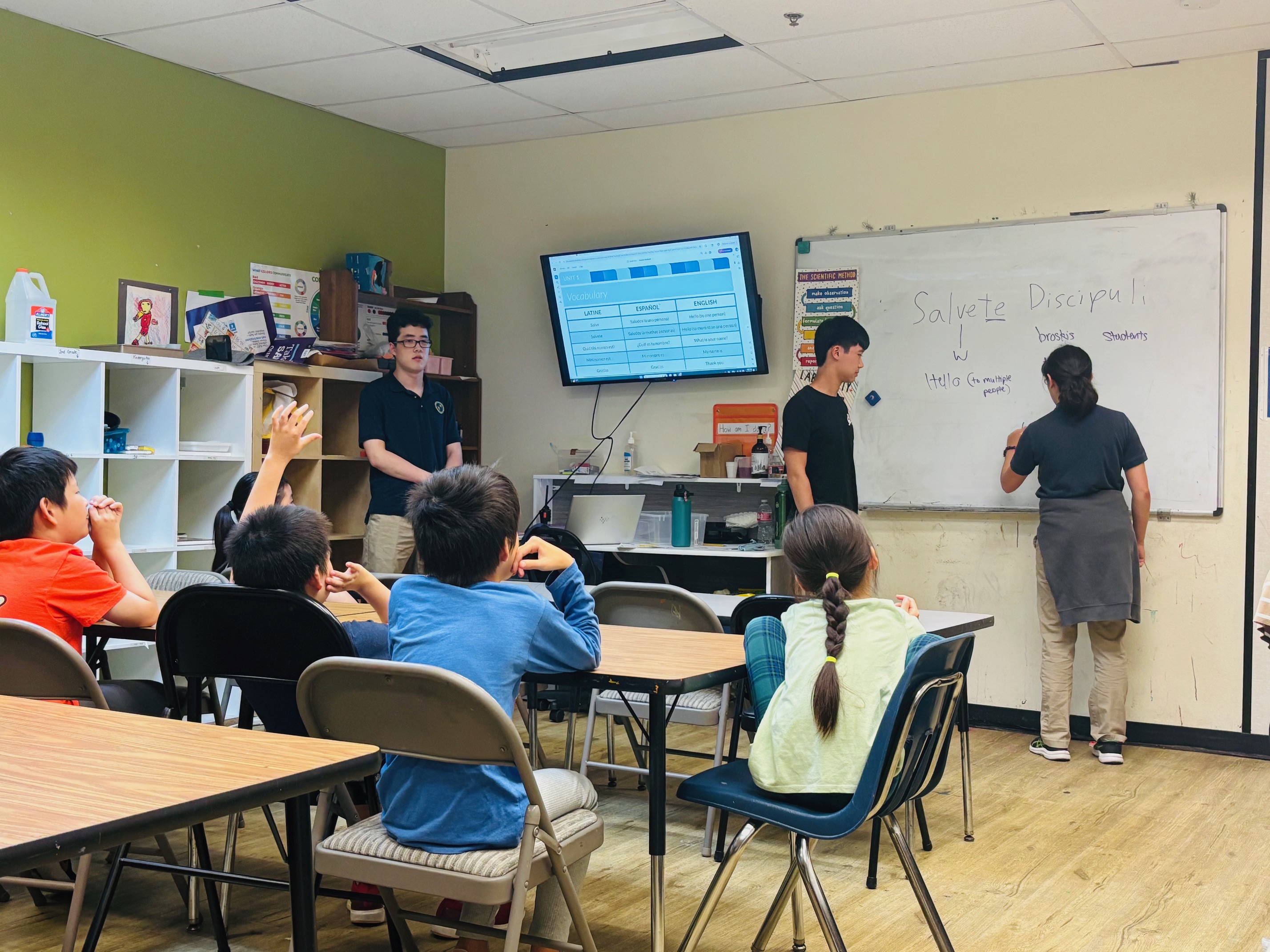 1st Latin class at Grace Academy