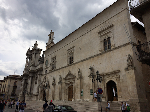 The main square (piazza) of Sulmona
