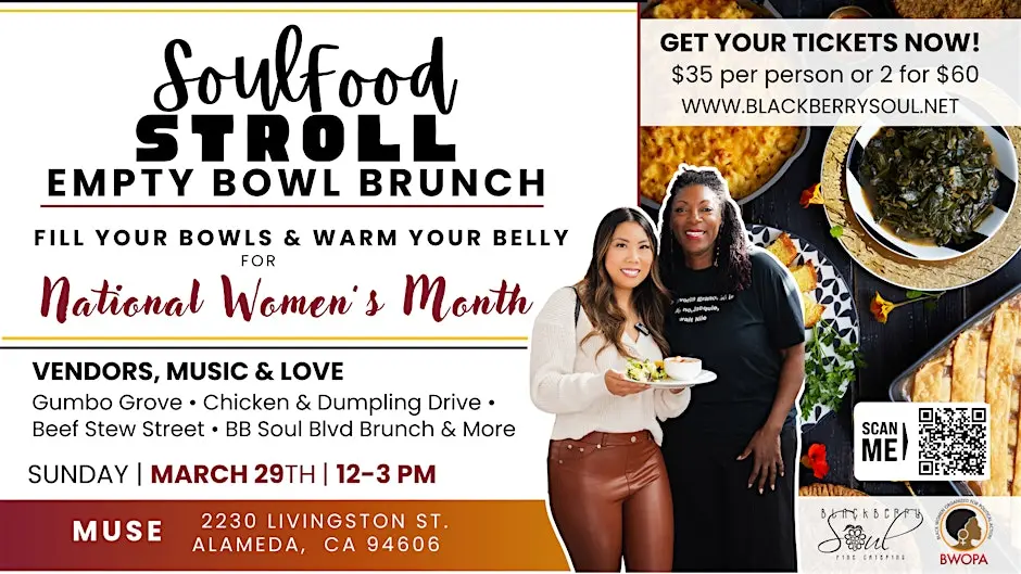 Soul Food Stroll: Empty Bowl Brunch sponsored by Blackberry Soul