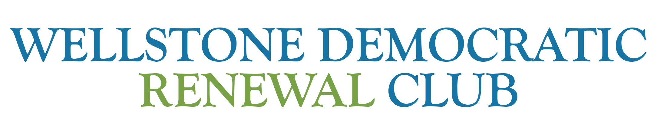 Wellstone Democratic Renewal Club Logo