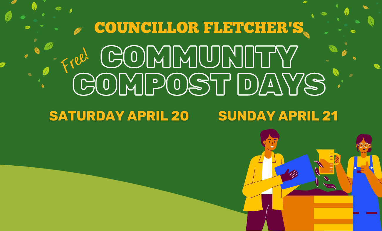 2024 Community Compost Days Councillor Paula Fletcher