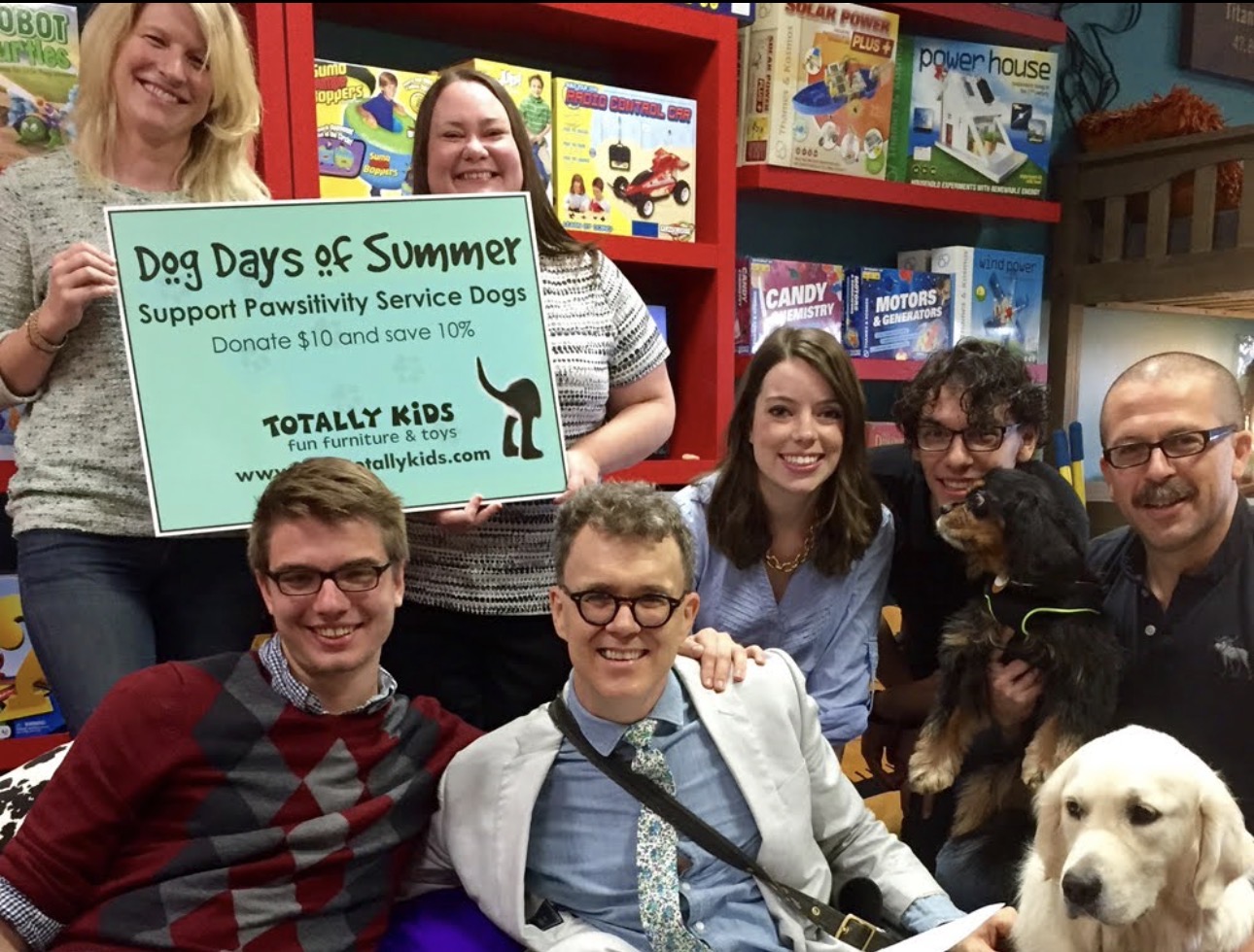 Totally Kids store fundraiser 