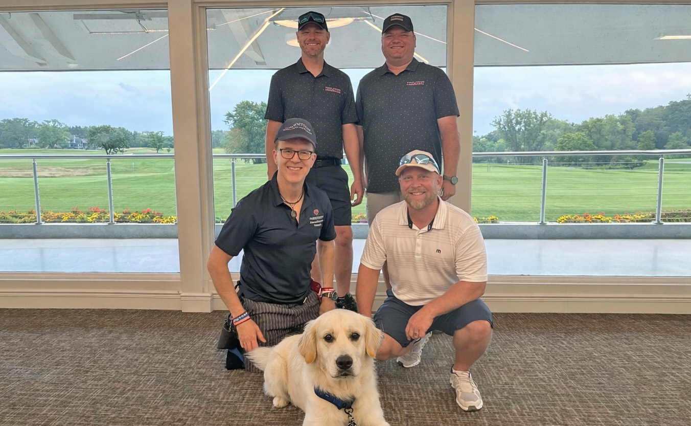 Golf fundraiser for service dogs