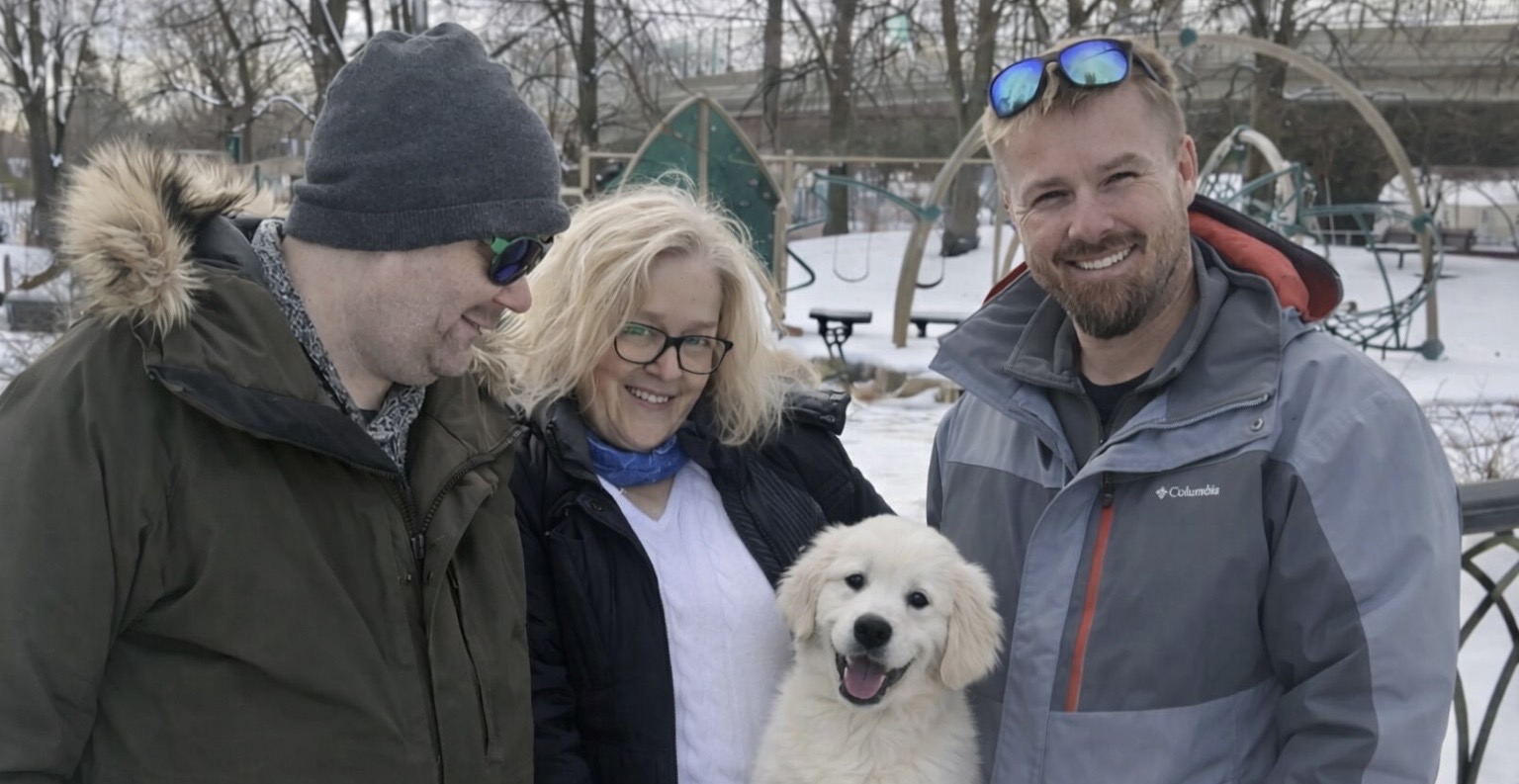 Puppy who will be trained as a service dog