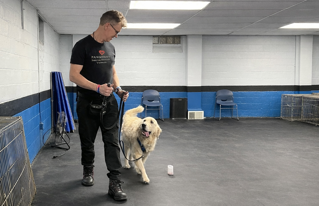Training a future service dog