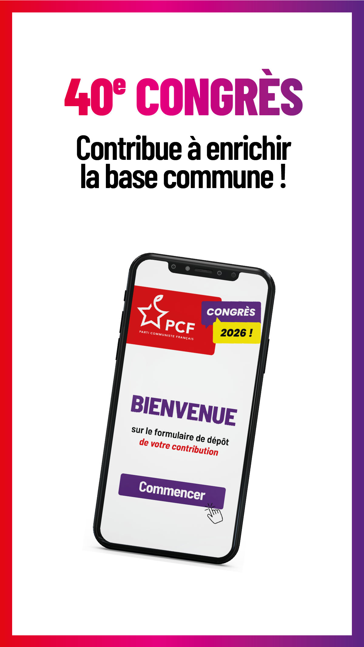 Contributions 40e congrès