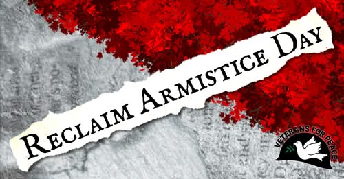 Reclaim Armistice Day graphic