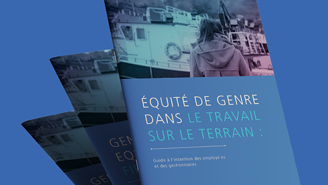 Livret sur l'équité de genre dans le travail sur le terrain