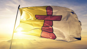 Drapeau du Nunavut