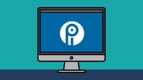 ordinateur avec le logo de IPFPC 