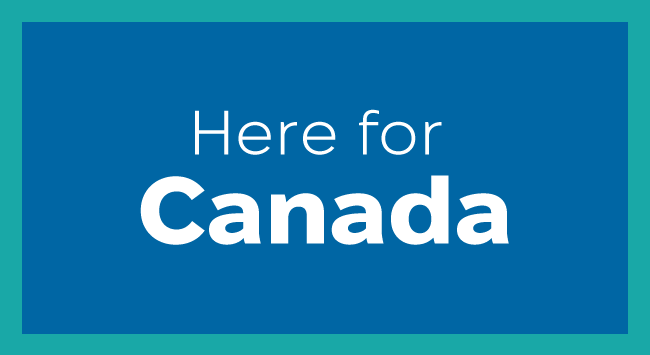 Here for Canada