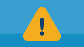 a warning sign