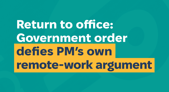 Return to office: Government order defies PM`s own remote-work argument