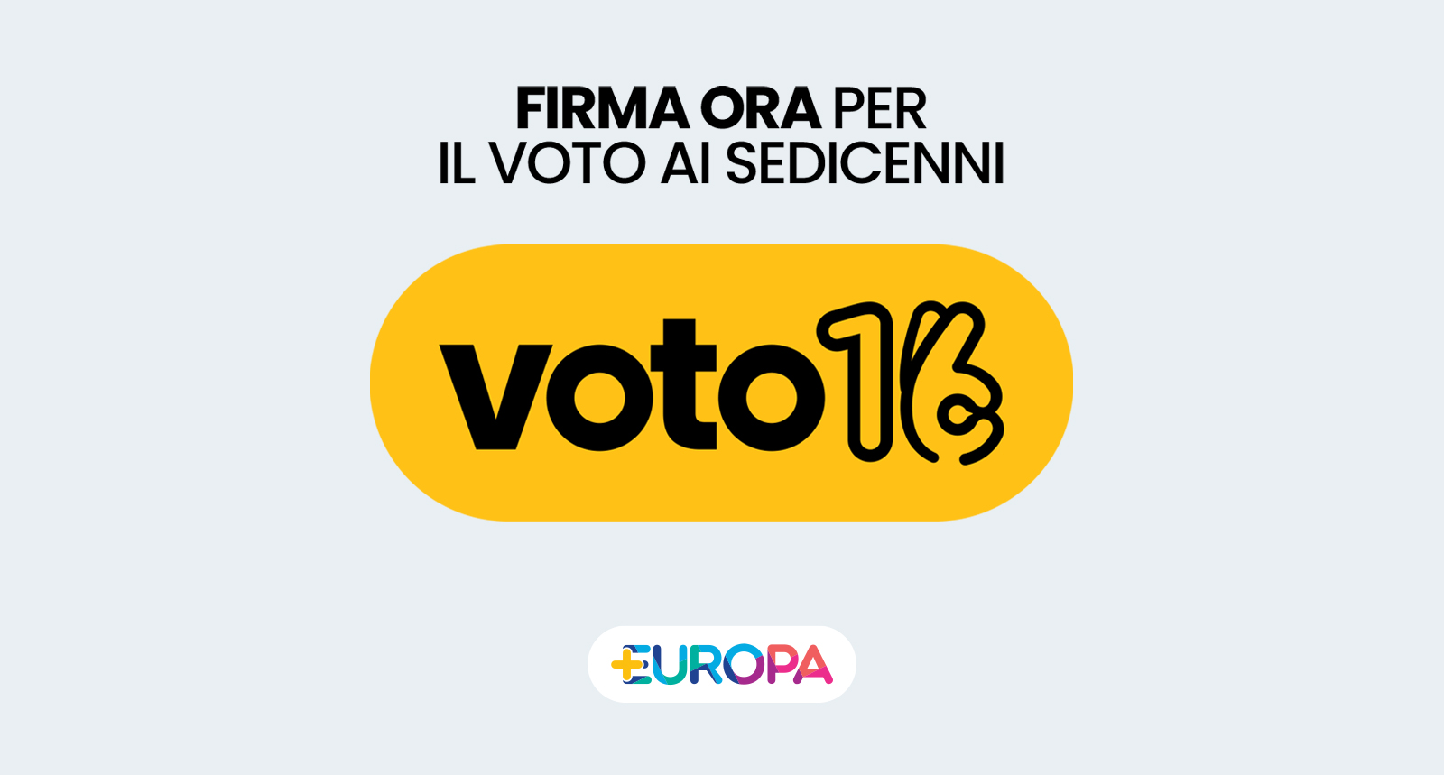 Voto a 16 anni