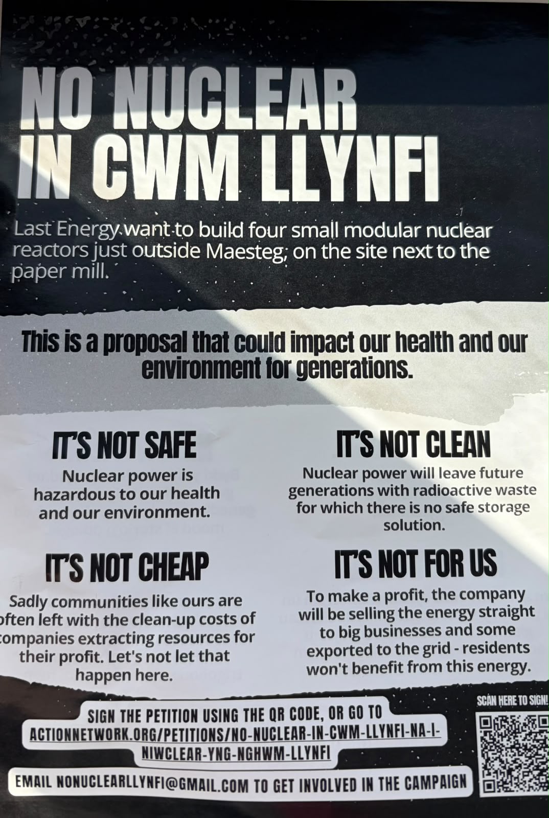 Anti Nuclear flyer