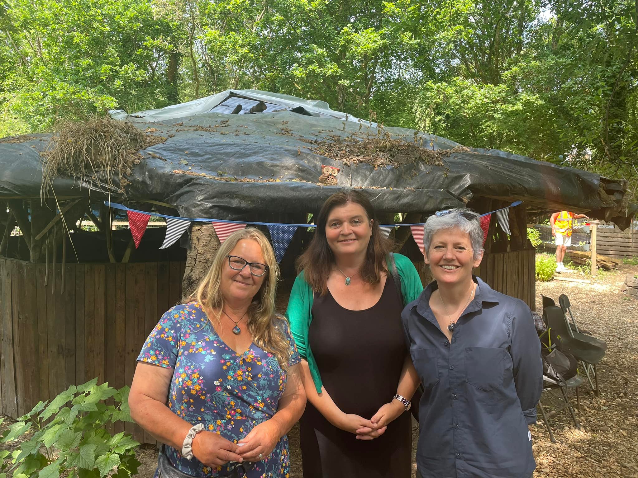 Sioned and two ladies