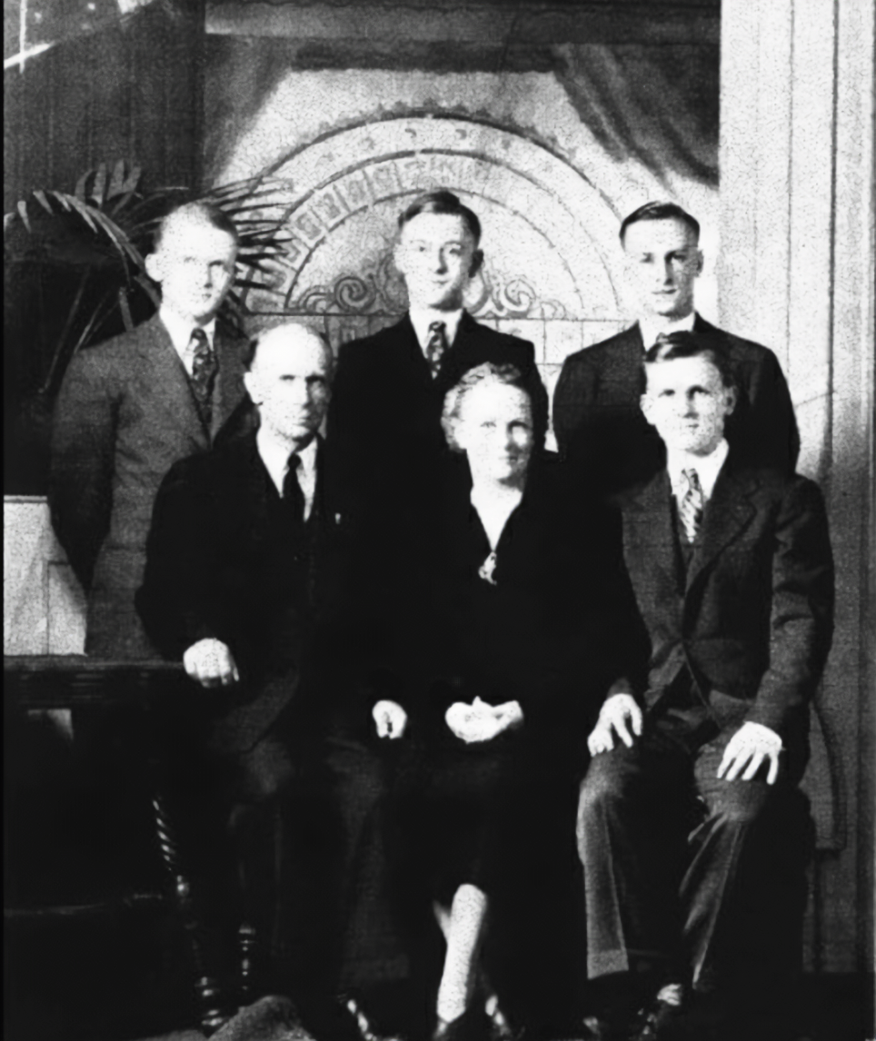 Zenger family portrait, Juneau, Alaska.