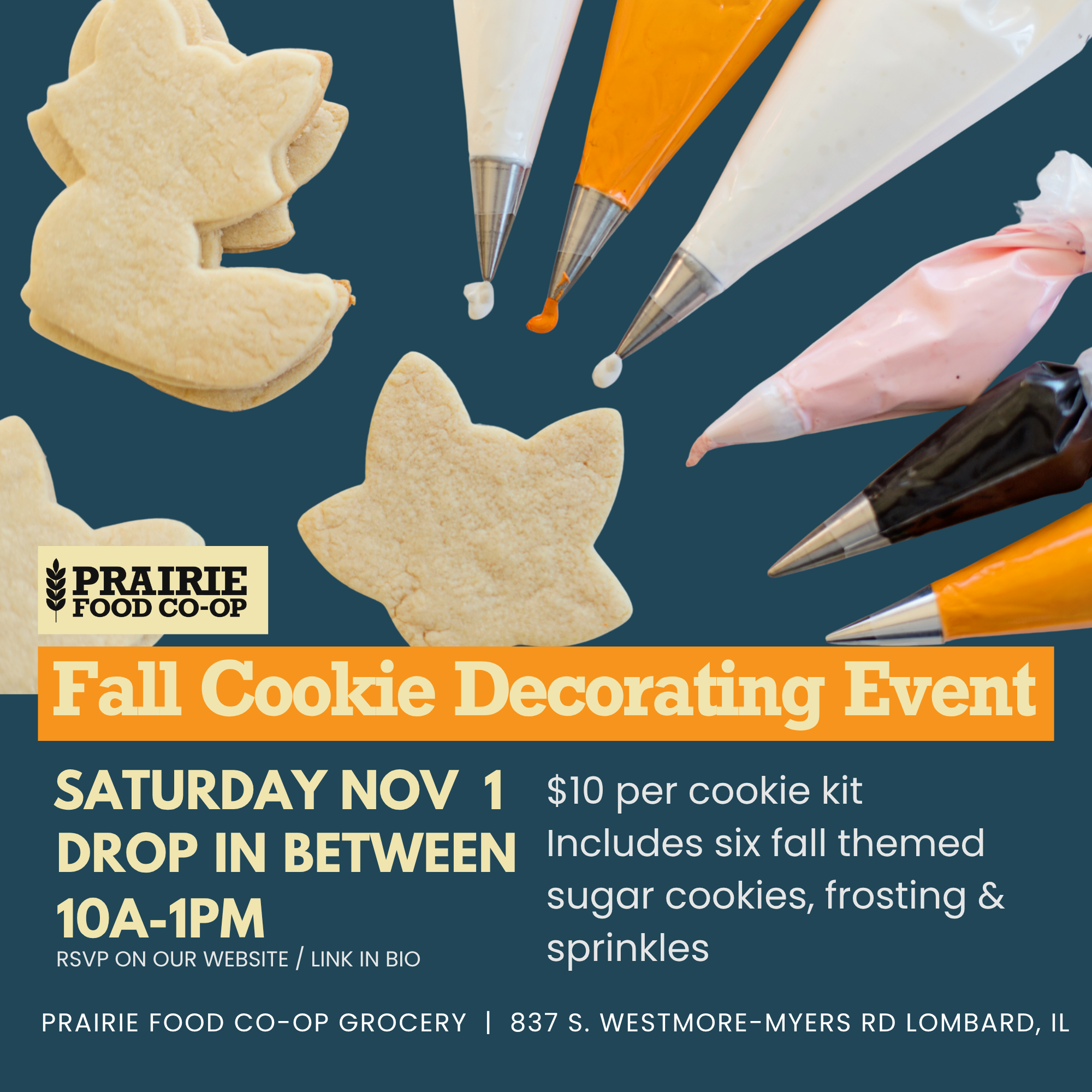 Fall Cookie Decorating