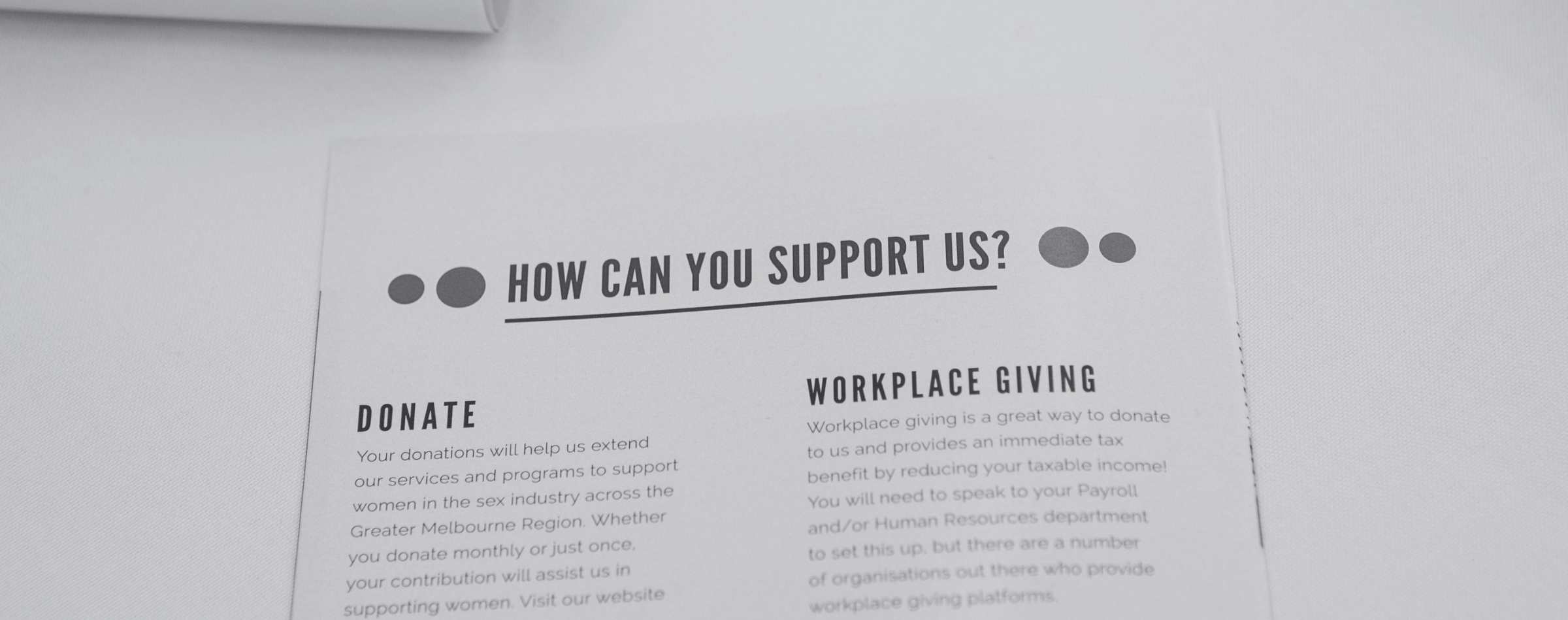 Get Involved - Project Respect